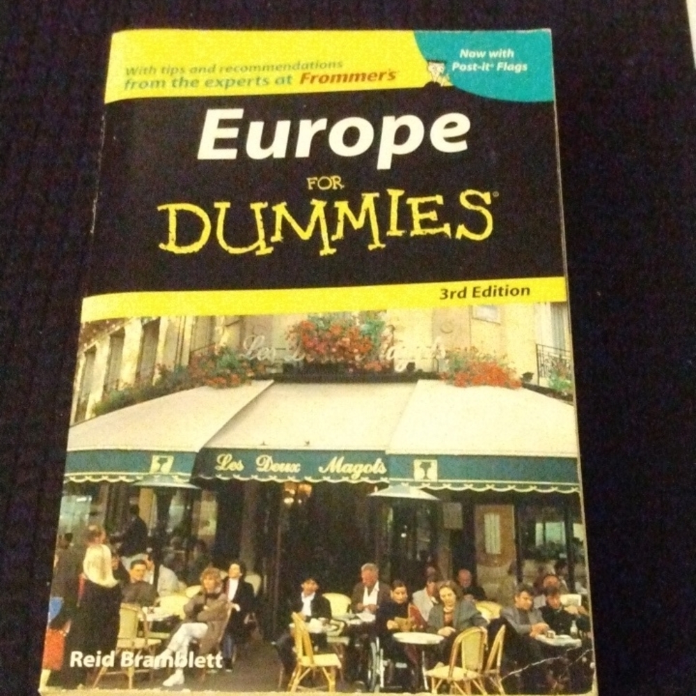 Europe for Dummies 3rd Edition Book